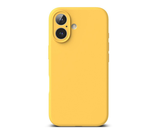 Ringke Silicone Magnetic Magsafe do iPhone 16 Yellow - 1278059 - zdjęcie